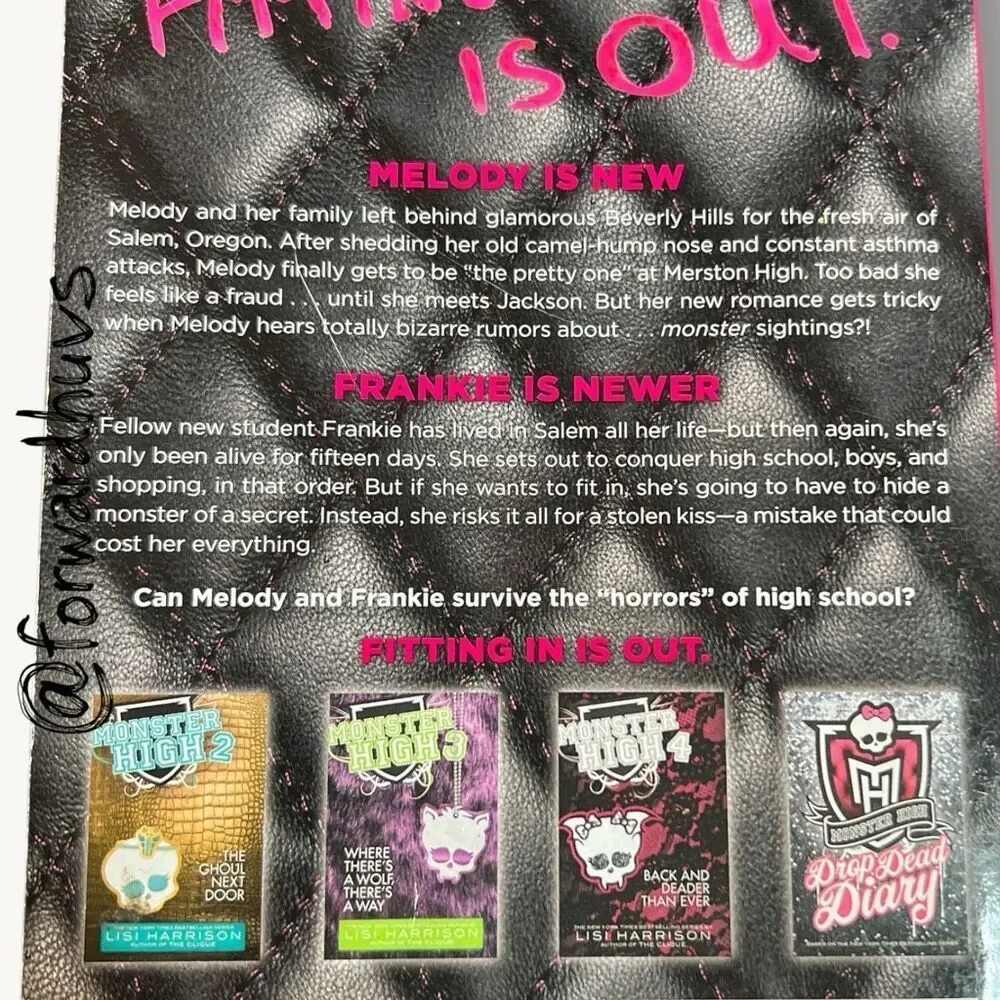 Monster High (Book #1) by Lisi Harrison — Paperback, 2011